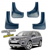 Бризковики для Mitsubishi Outlander XL 2006-2013  Вузький поріг Бризковики для Mitsubishi Outlander XL 2006-2013  Вузький поріг